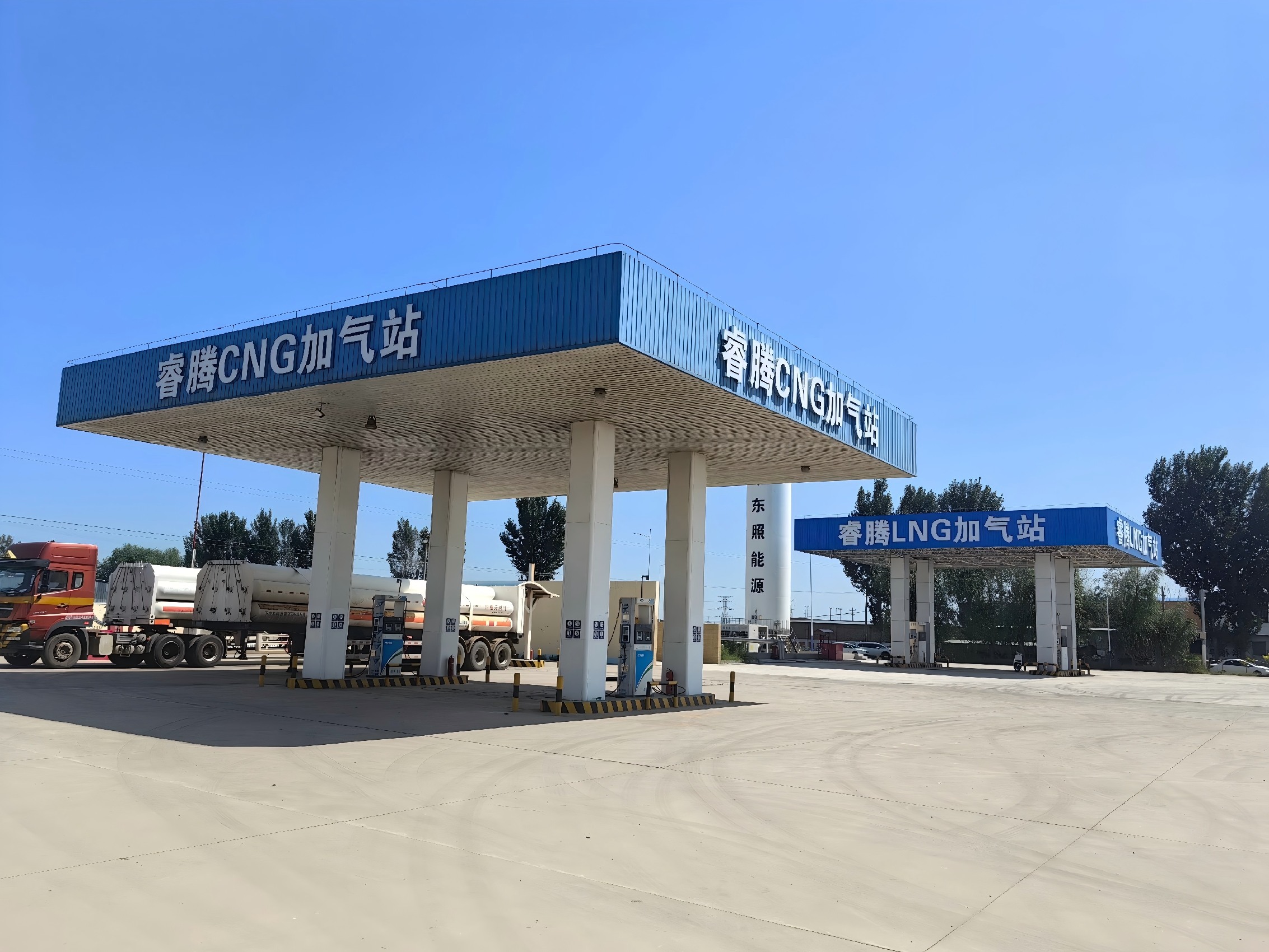 河北省沧州市睿腾添LNG加气站